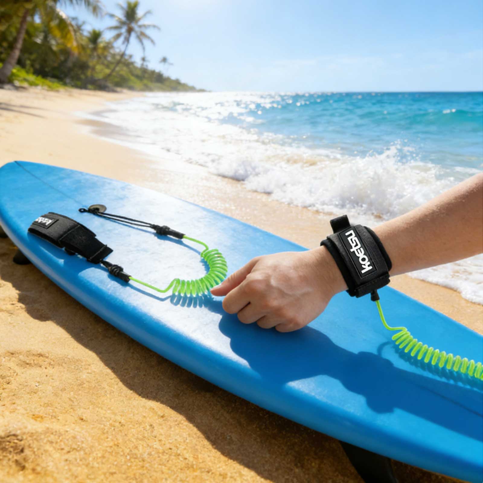 Stand Up Paddle Leash - Tali Pengikat Paddle Board SUP Bahan