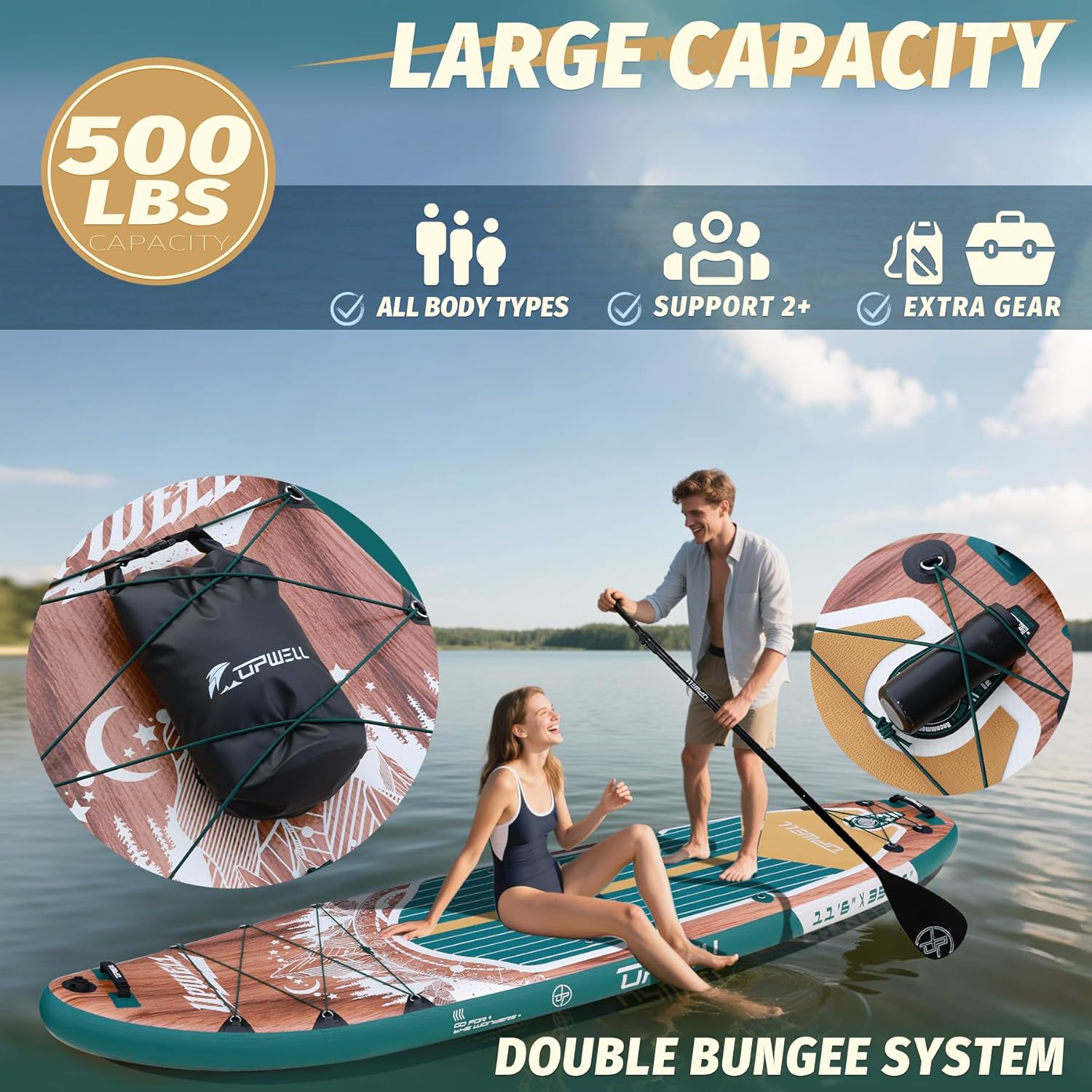 Papan Dayung Tiup (SUP) 10'6