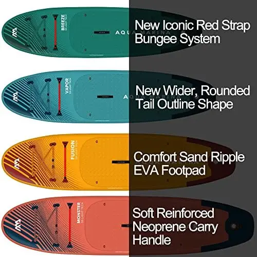 Aqua SUP Papan Dayung Tiup den - Stand Up Paddle Leash ulasan dan harga