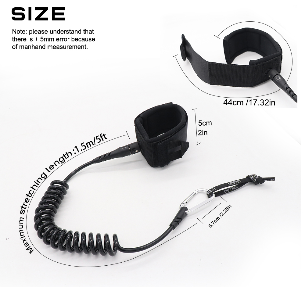 Tali Leash Surf UICE 5FT 5MM,  - Stand Up Paddle Leash ulasan dan harga