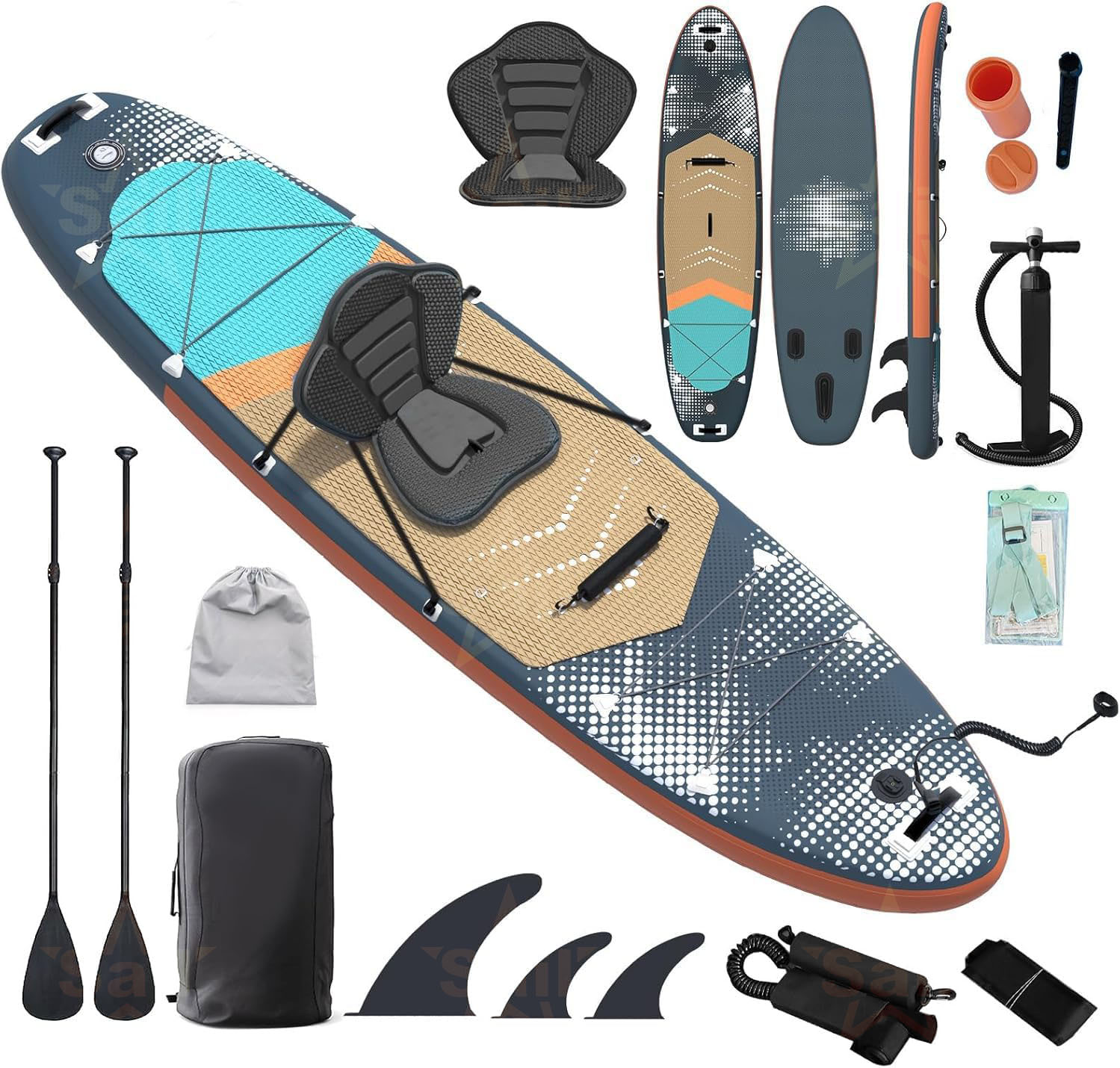 Papan Selancar Tiup Serbaguna  - Stand Up Paddle Leash ulasan dan harga
