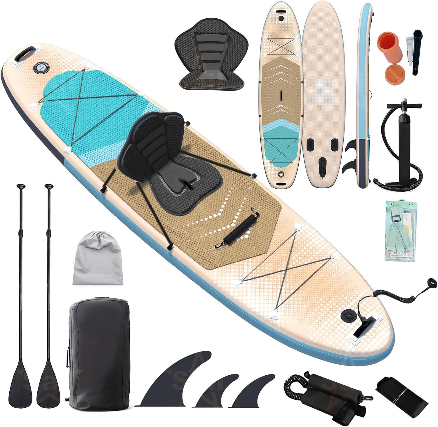 Papan Selancar Tiup Serbaguna  - Stand Up Paddle Leash ulasan dan harga