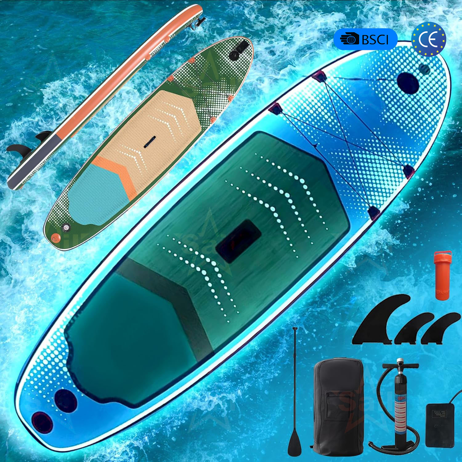 Papan Selancar Tiup Serbaguna  - Stand Up Paddle Leash ulasan dan harga