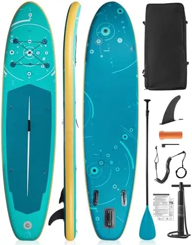 Papan Dayung Tiup Ekstra Lebar - Stand Up Paddle Leash ulasan dan harga